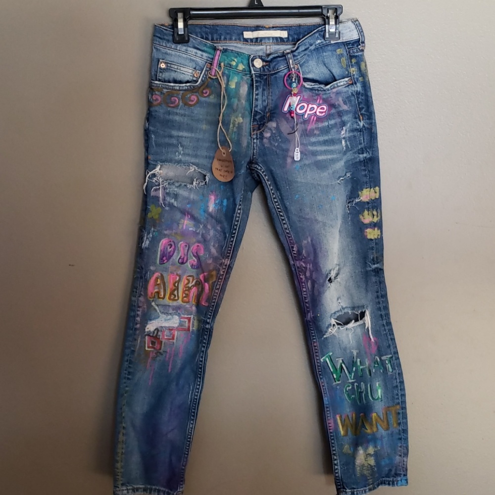 'Nope' custom skiNNis. @mads.byou